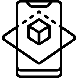 Icon of mobile based AR object