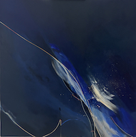 Pacifica • Acrylic on Linen • 48'' x 48" 2025