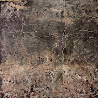 Terra ll • Acrylic on Canvas • 40'' x 40'' 2026