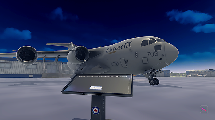 Immersive aircraft training
