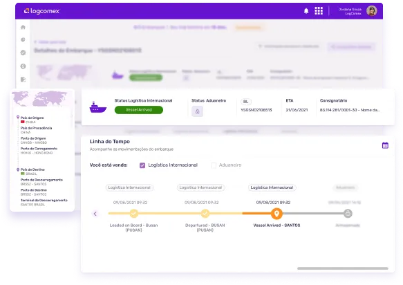 visibility logcomex - plataforma