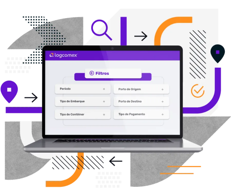 Logcomex Freight Search Imagem