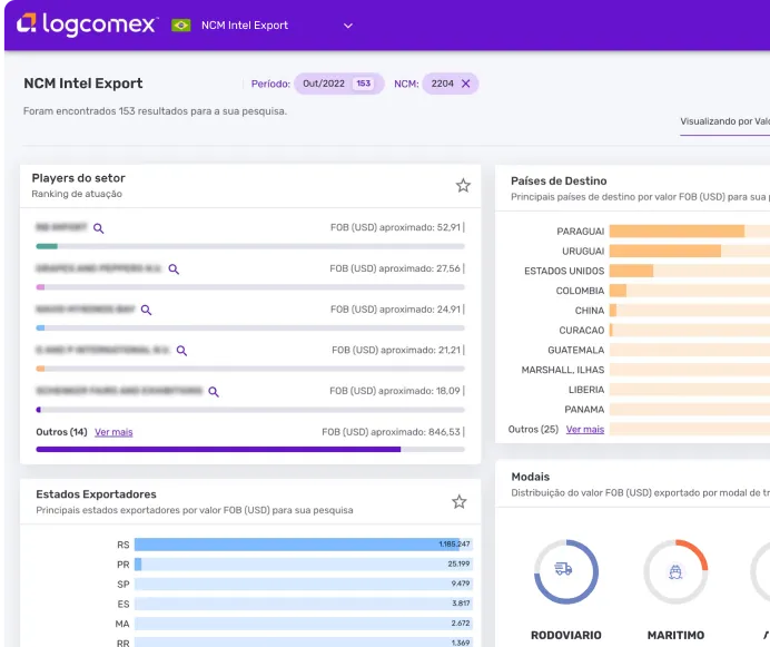 logcomex product search expo