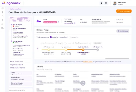 logmanager  logcomex