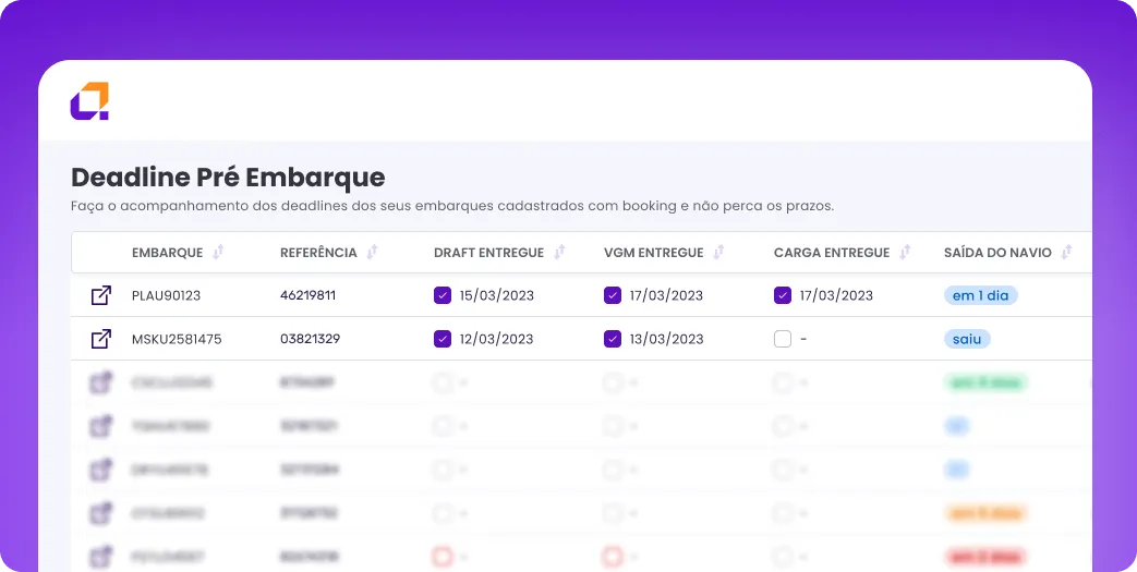 tela logmanager expo