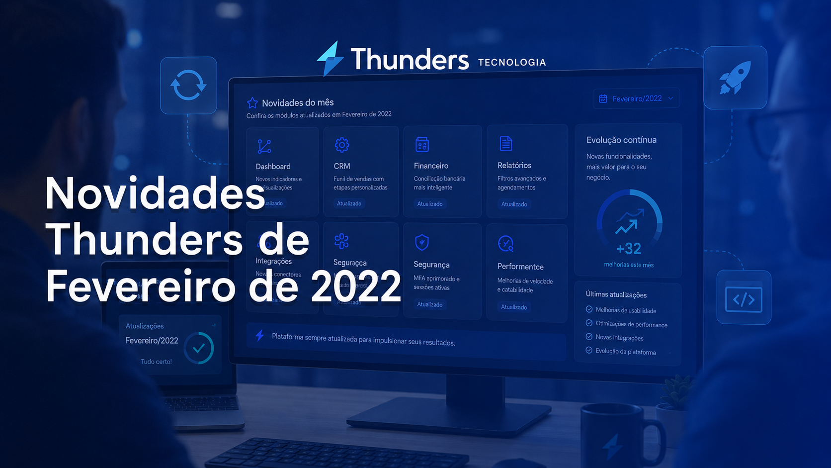 Novidades Thunders Fev/22