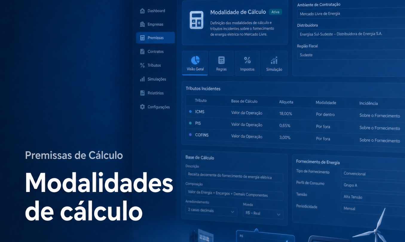 Modalidades de cálculo 