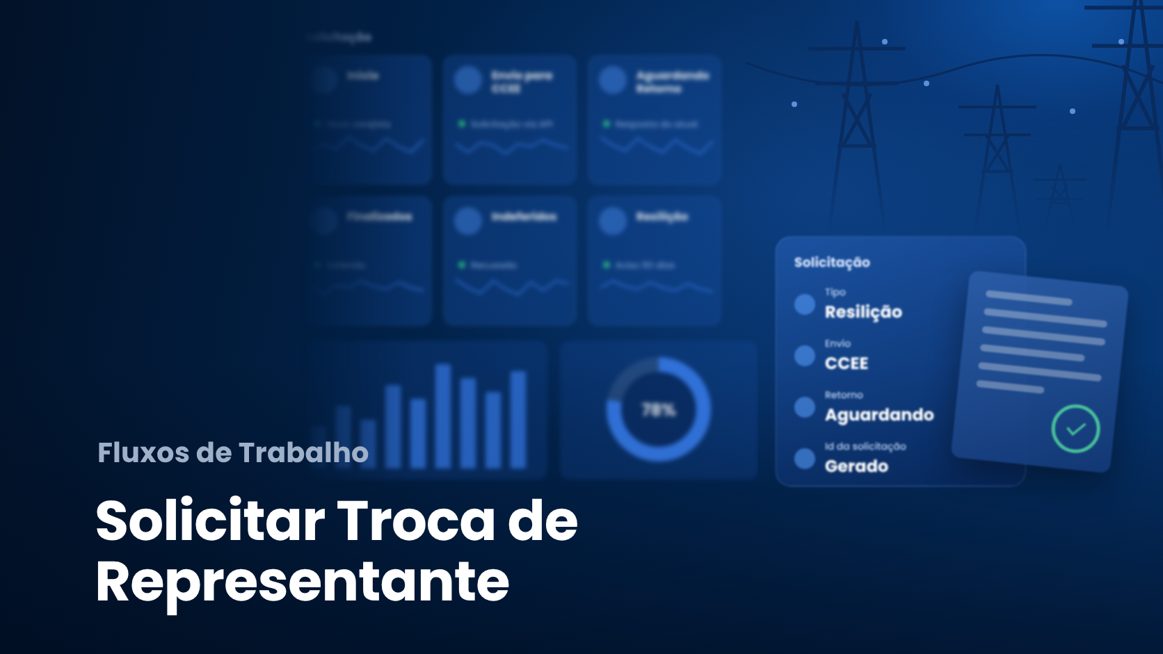 Solicitar Troca de Representante