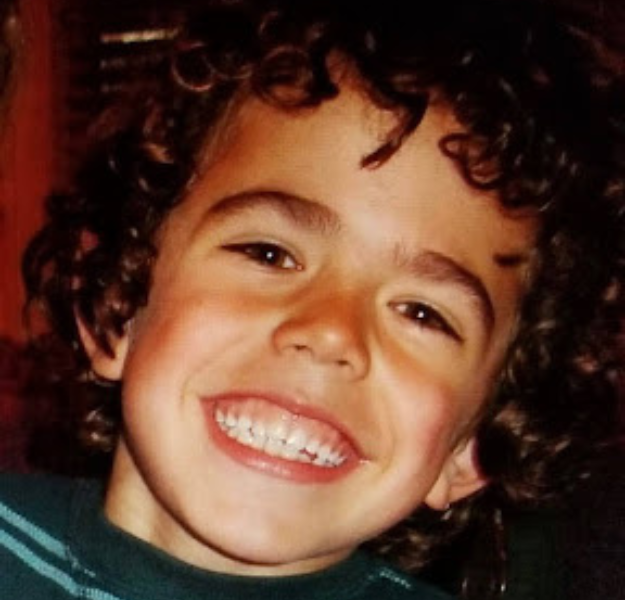 A picture of Gabe Golomb at a young age.