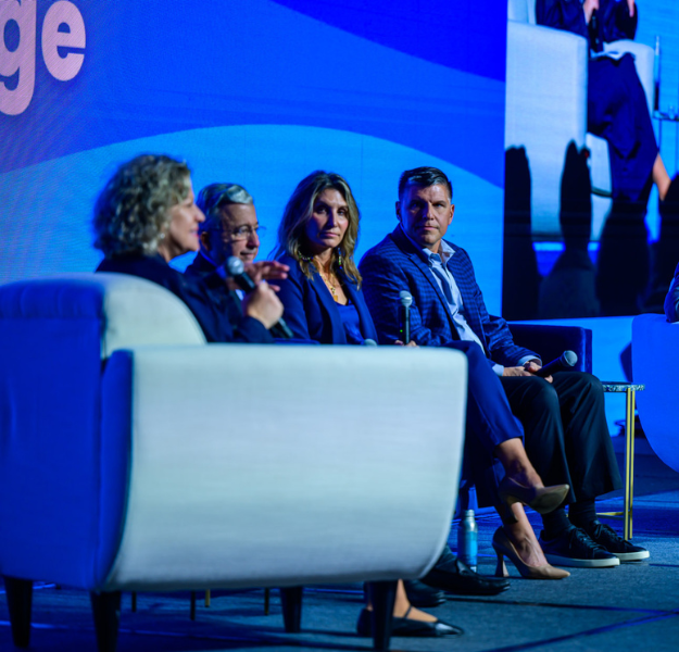 Image of a panel on stage