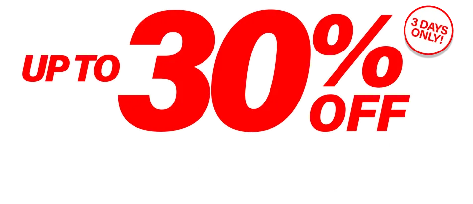 Big Shed Flash Sale Up to 30% Off