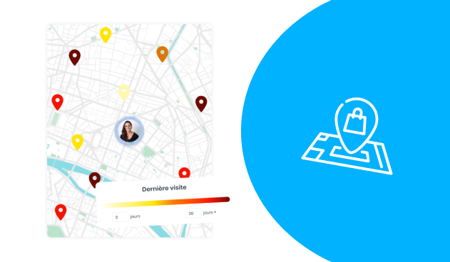 Utilisation de la carte sur le mobile