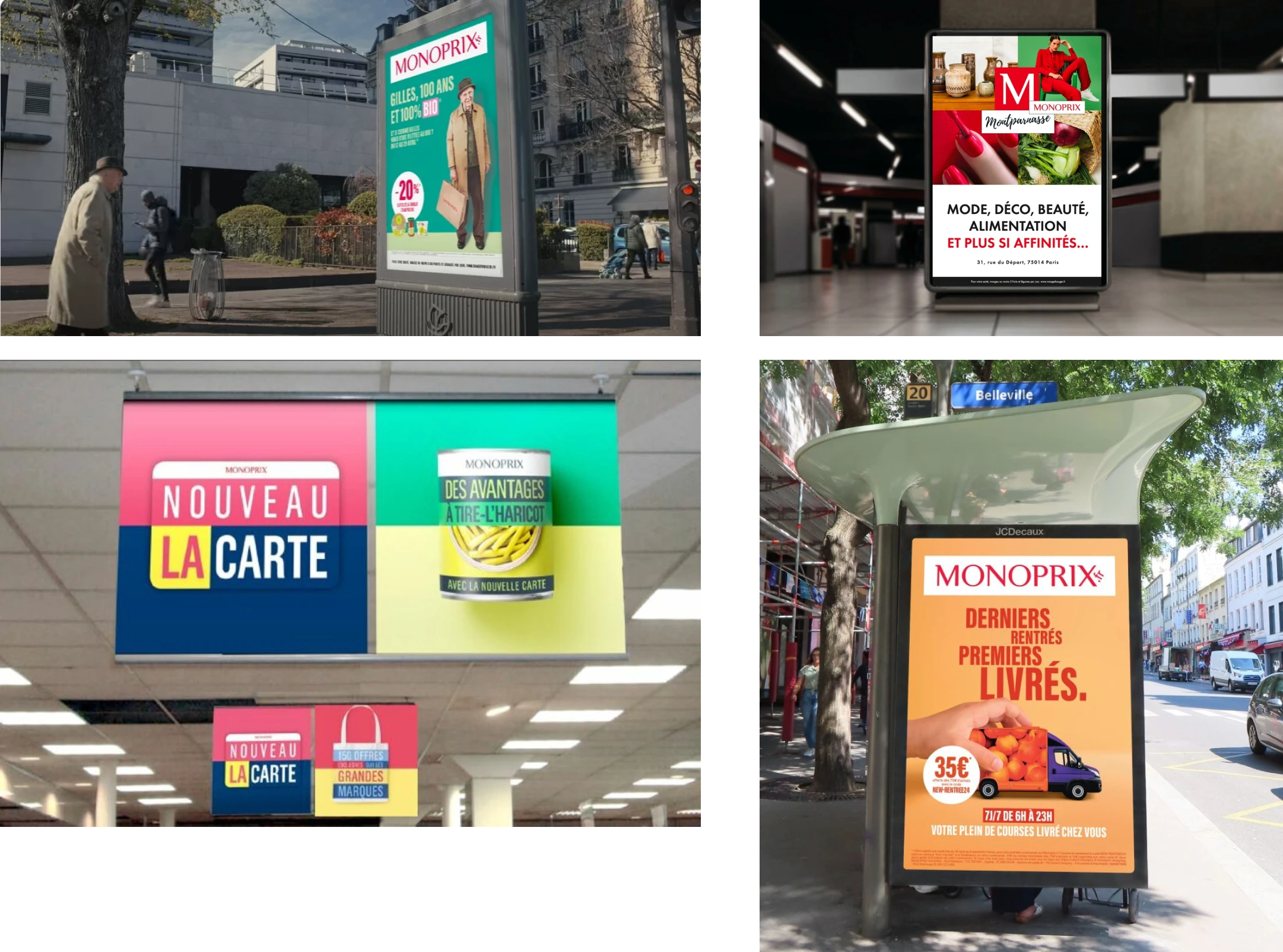 Exemple de la stratégie walk-to-store de Monoprix