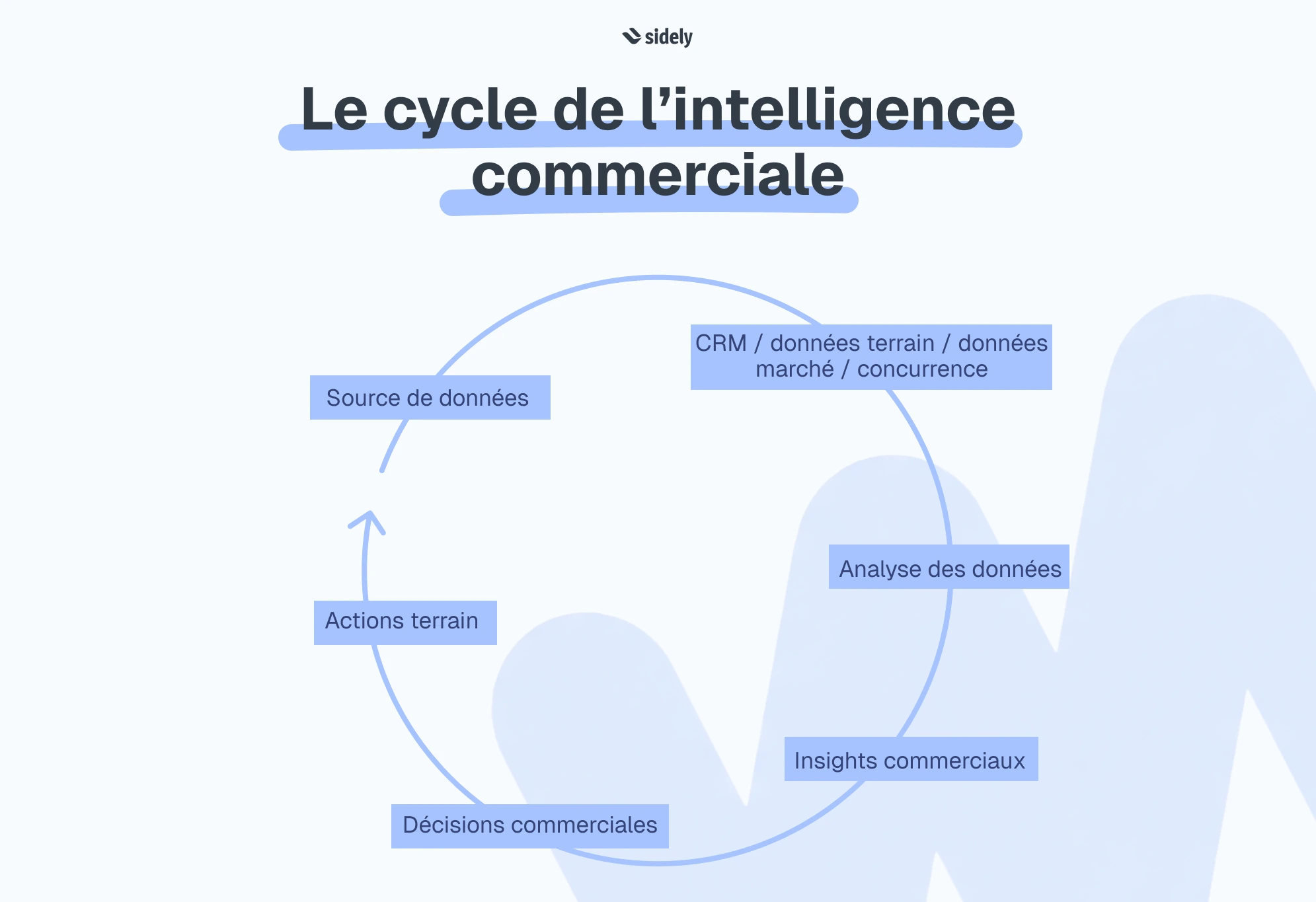 le cycle de l'intelligence commerciale