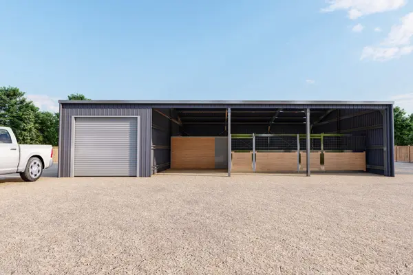 Horse Stable with Garage