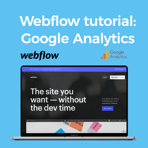How to set up Google Analytics for your Webflow site - Nocodelytics