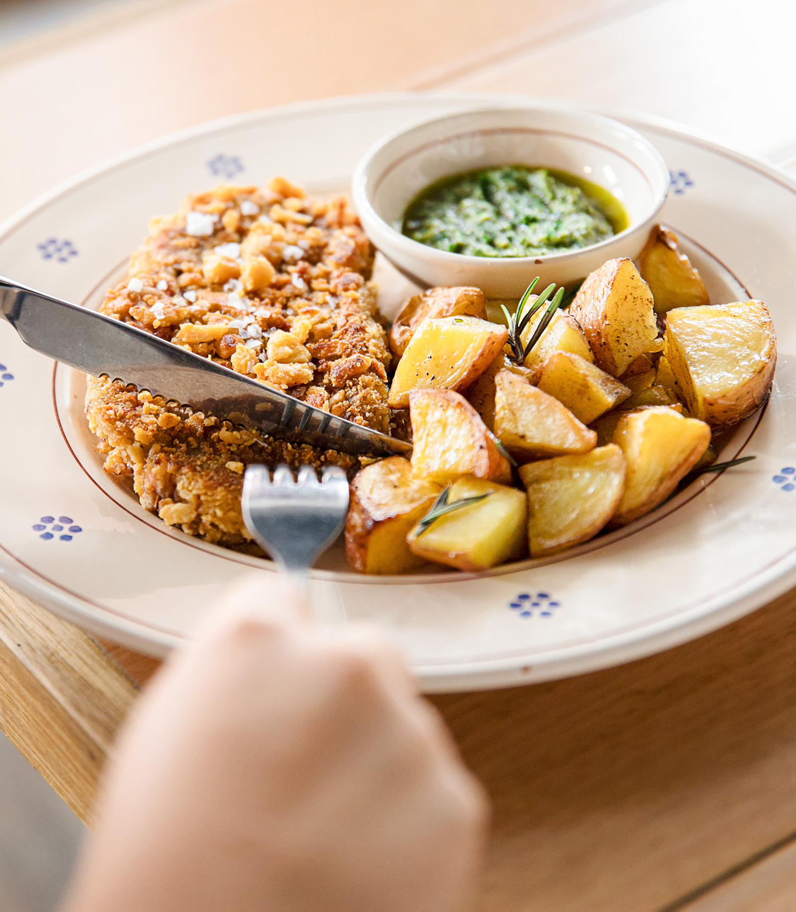 Cotoletta at Alba Restaurant