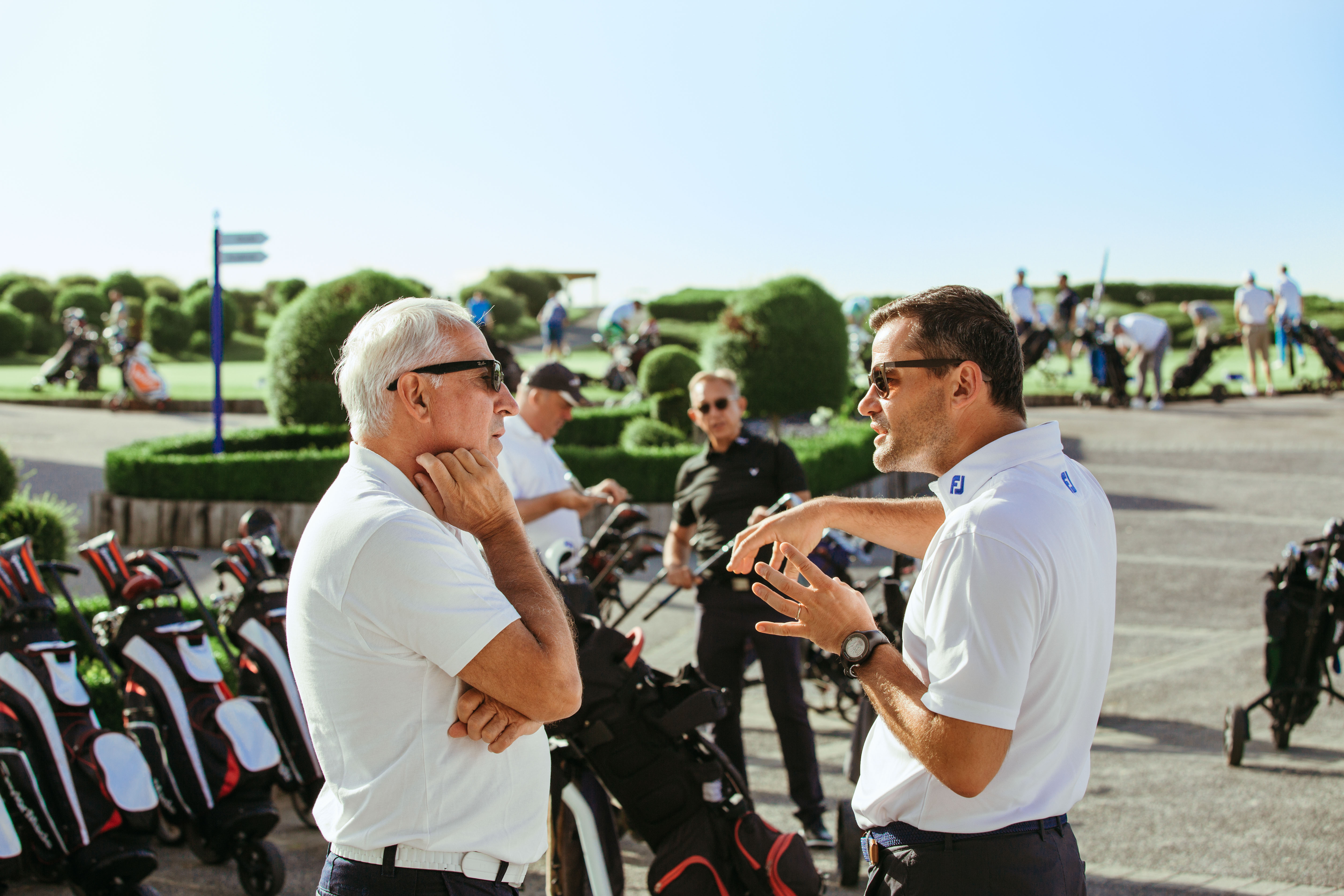 Discussions sur le parcours 18 trous du Golf National