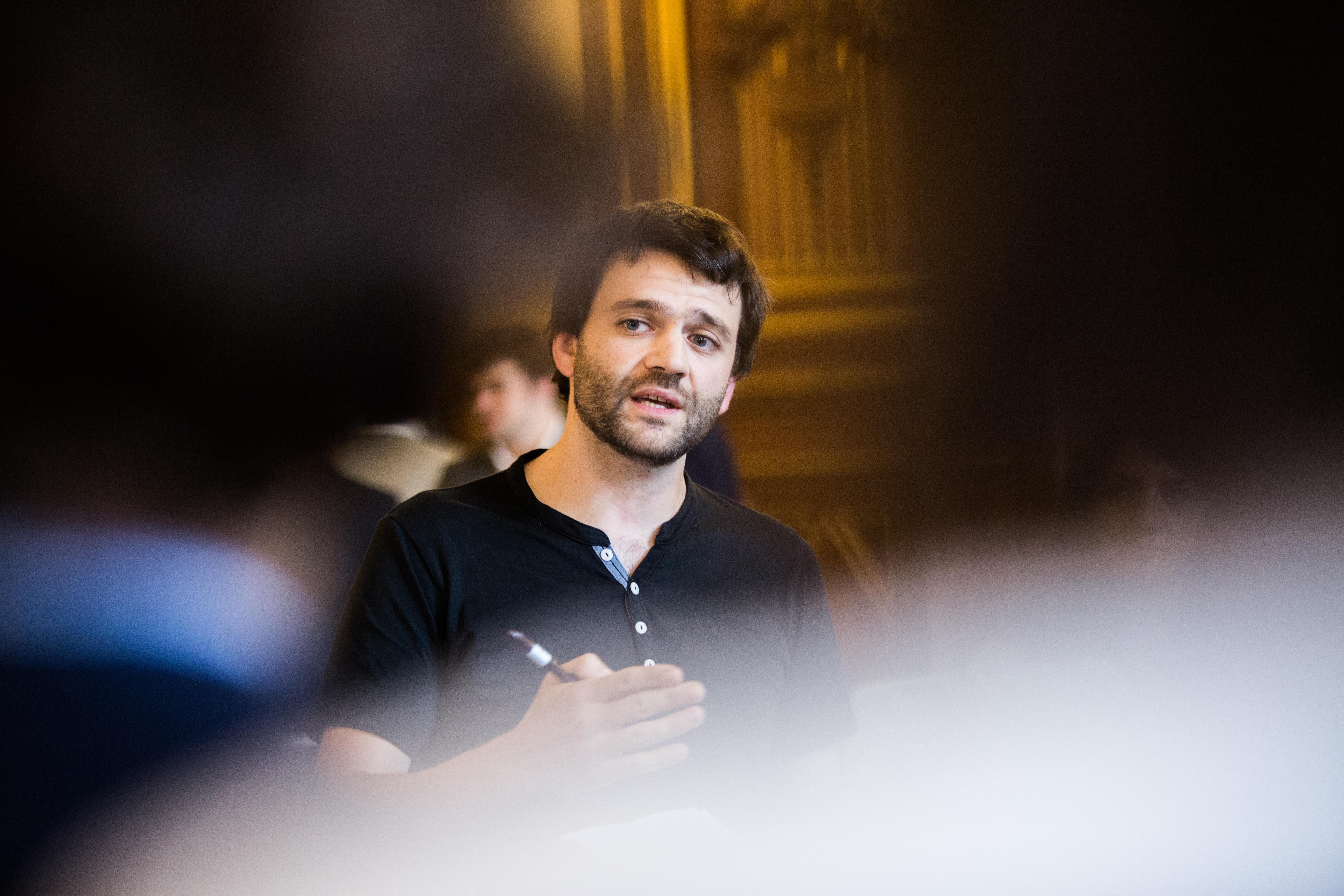 Discours explicatif lors de l'atelier BNP Paribas au Nova Forum