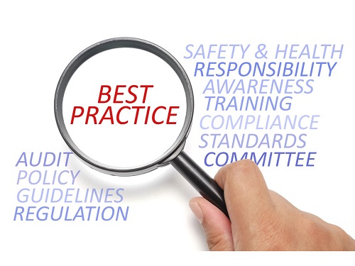 Magnifying Glass Highlighting Best Practice