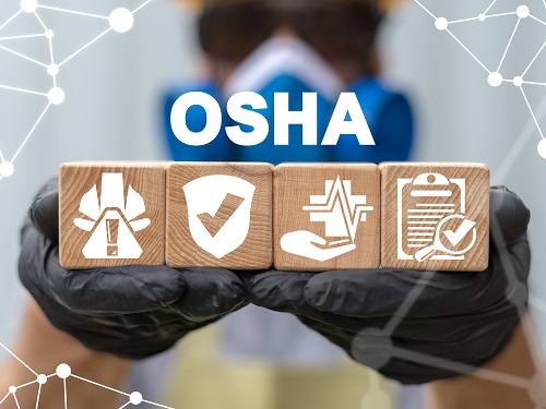 Worker Wearing PPE, OSHA