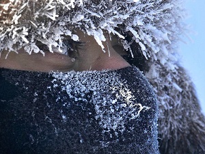 Person in Cold Weather