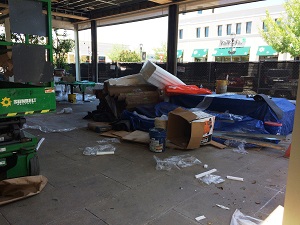 Messy Construction Area