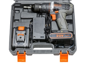 Cordless Drill and Battery Pack in Carry Case