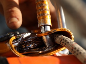 Close-up of Fall Protection Equipment