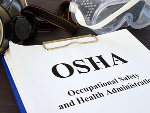 OSHA, Occupational Safety and Health Administration, Clipboard and PPE