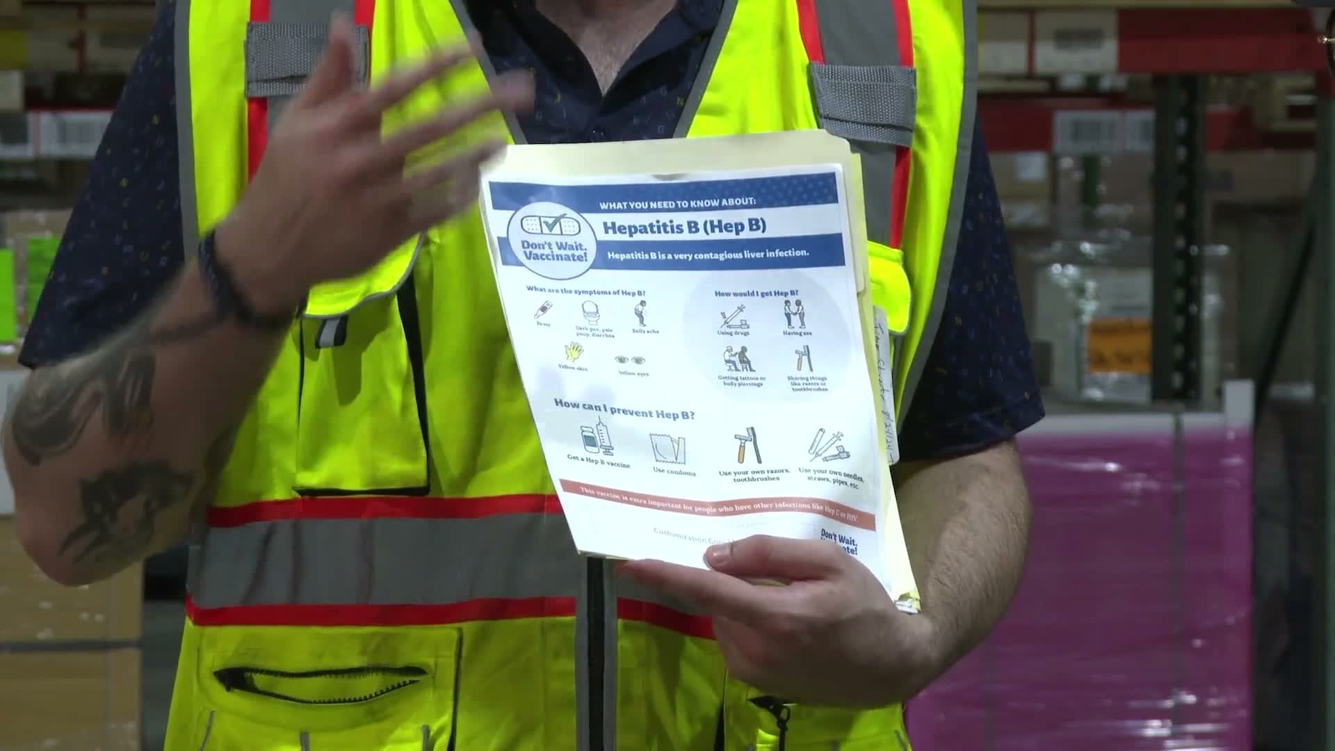 This safety video program on Bloodborne Pathogens in Transportation and Warehouse Environments discusses different types of bloodborne pathogens and provides information on how workers can protect themselves.