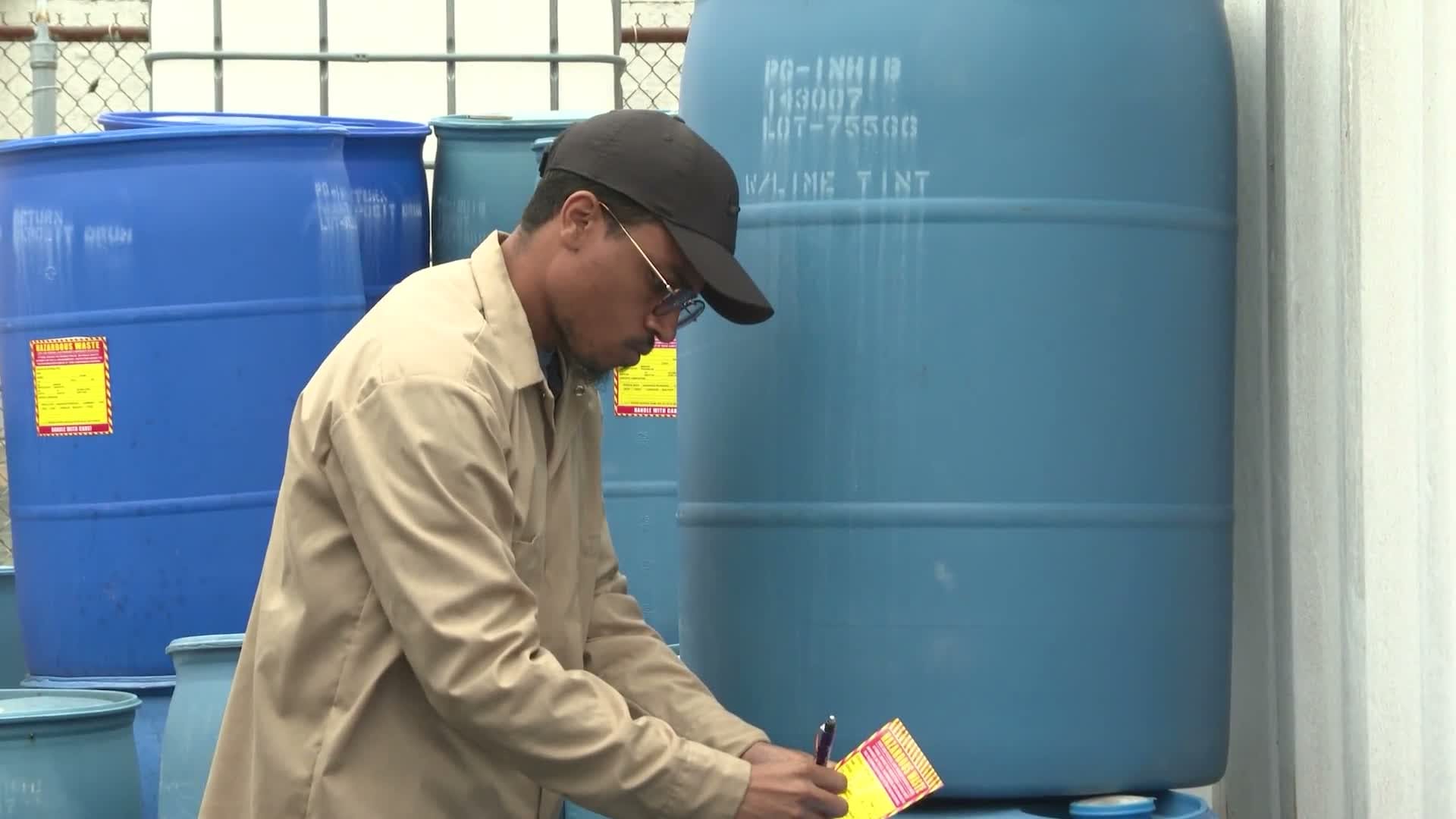 This safety video program on Hazardous Materials Labeling: DOT and Hazardous Waste Labels in Industrial Environments contains information about regulatory labeling requirements as well as the Department of Transportation (DOT) and the Environmental Protection Agency (EPA) hazardous waste labeling systems.