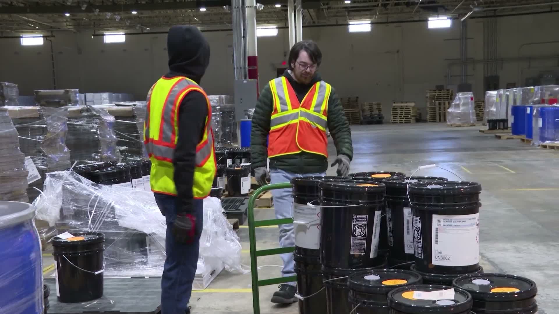 This safety video program on Materials Handling Safety in Transportation and Warehouse Environments contains information about the hazards associated with materials handling and how workers can use preparation, safe work practices, and the proper equipment to work safely.