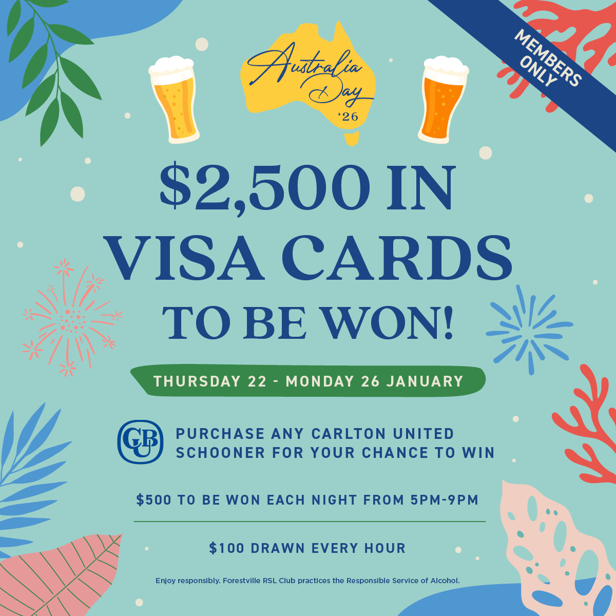 $2,500 Visa Card Giveaway
