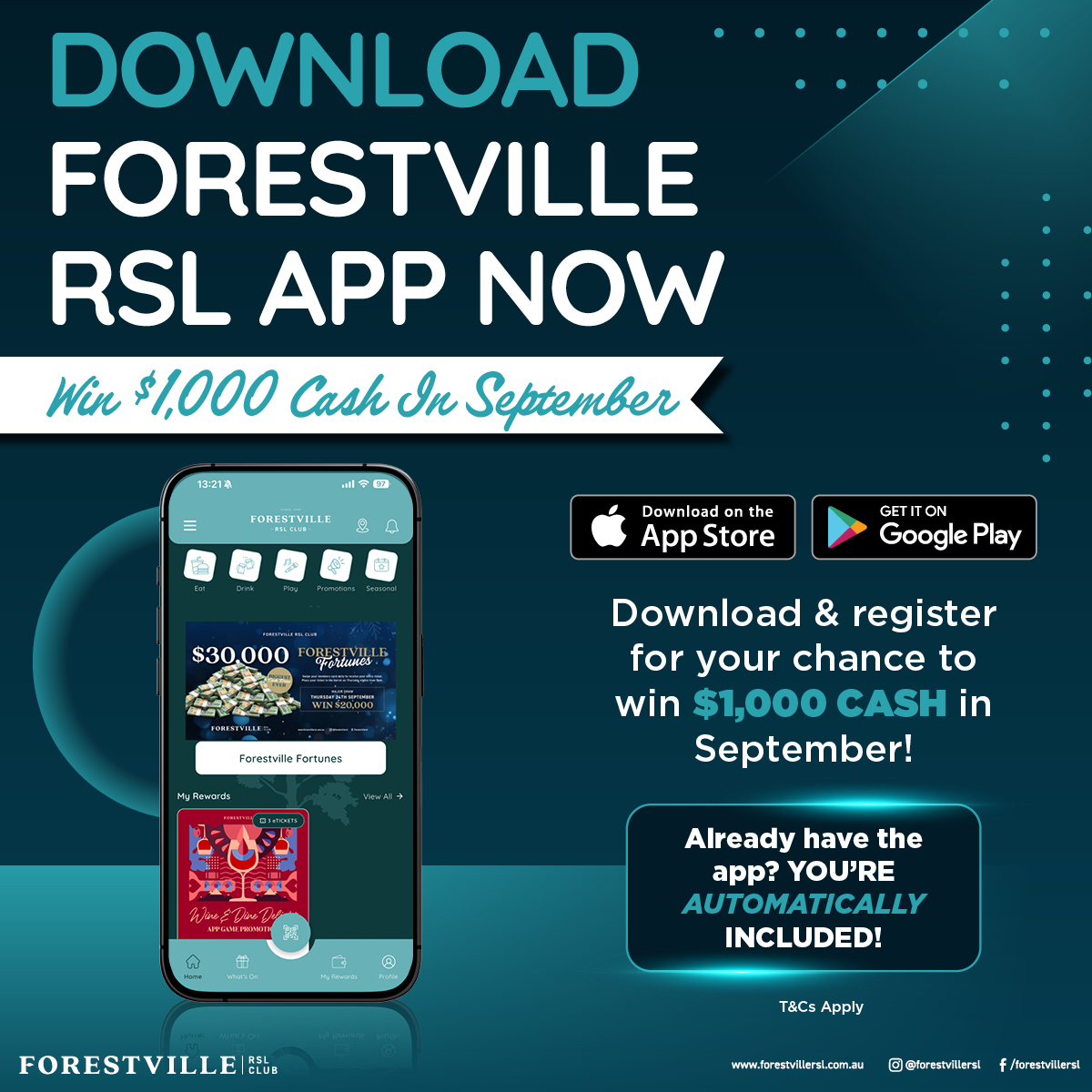Win $1,000 CASH in September