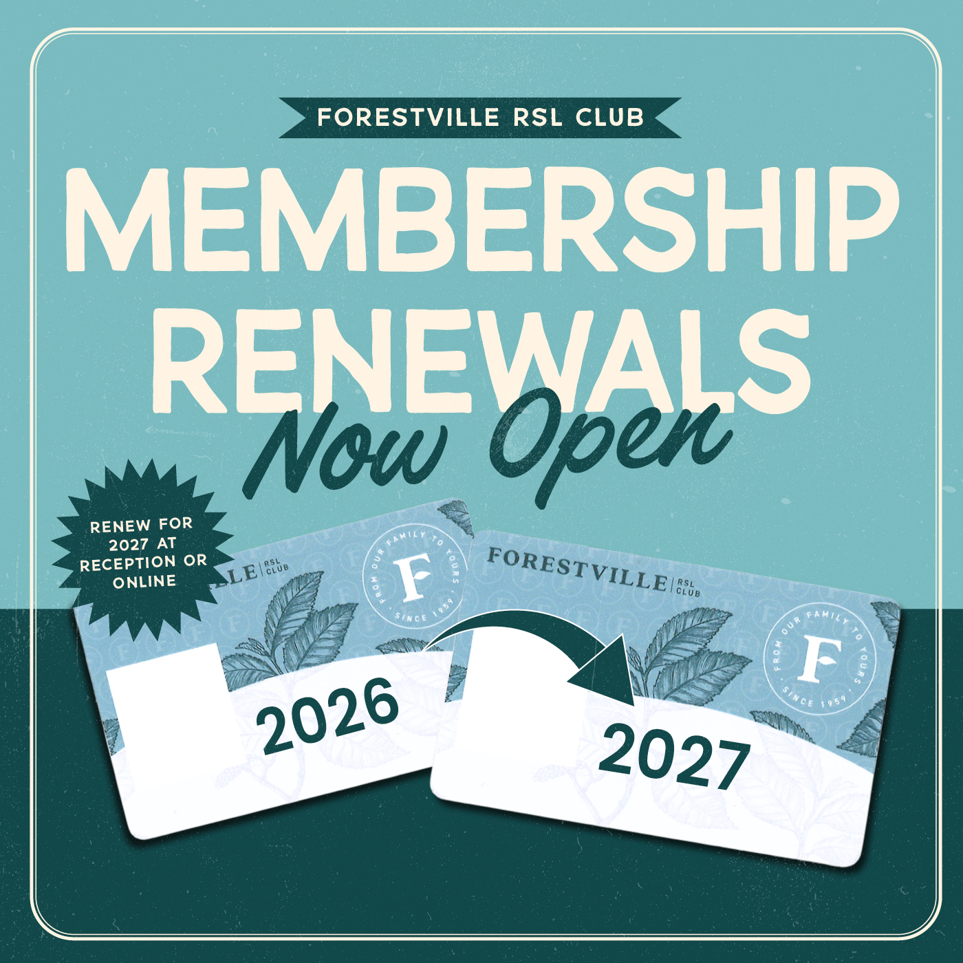 Membership Renewals