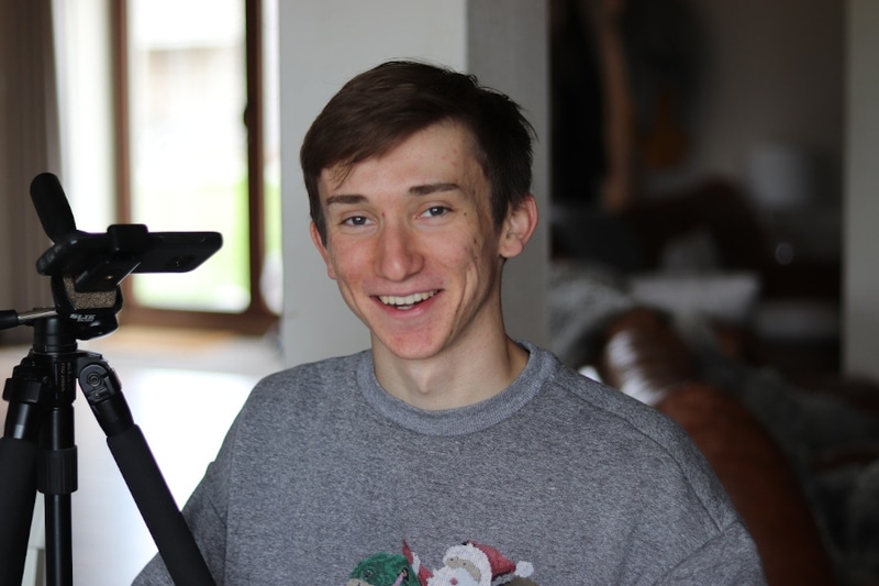 Jacob number 2 smiling