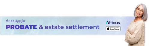 Atticus ad confident executrix #1 probate app