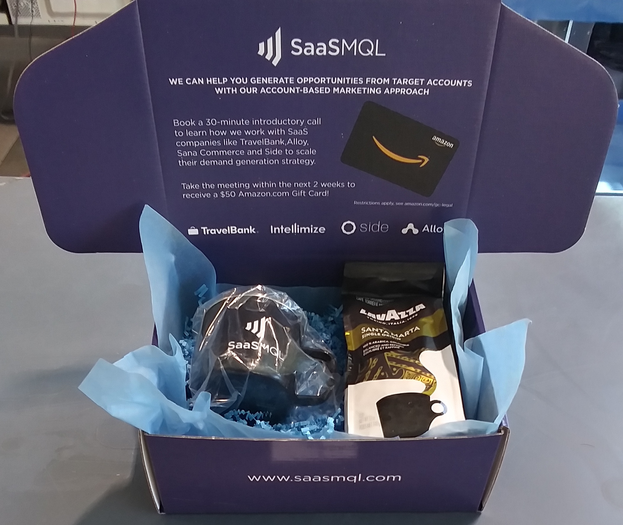 SaaSMQL Direct mail B2B