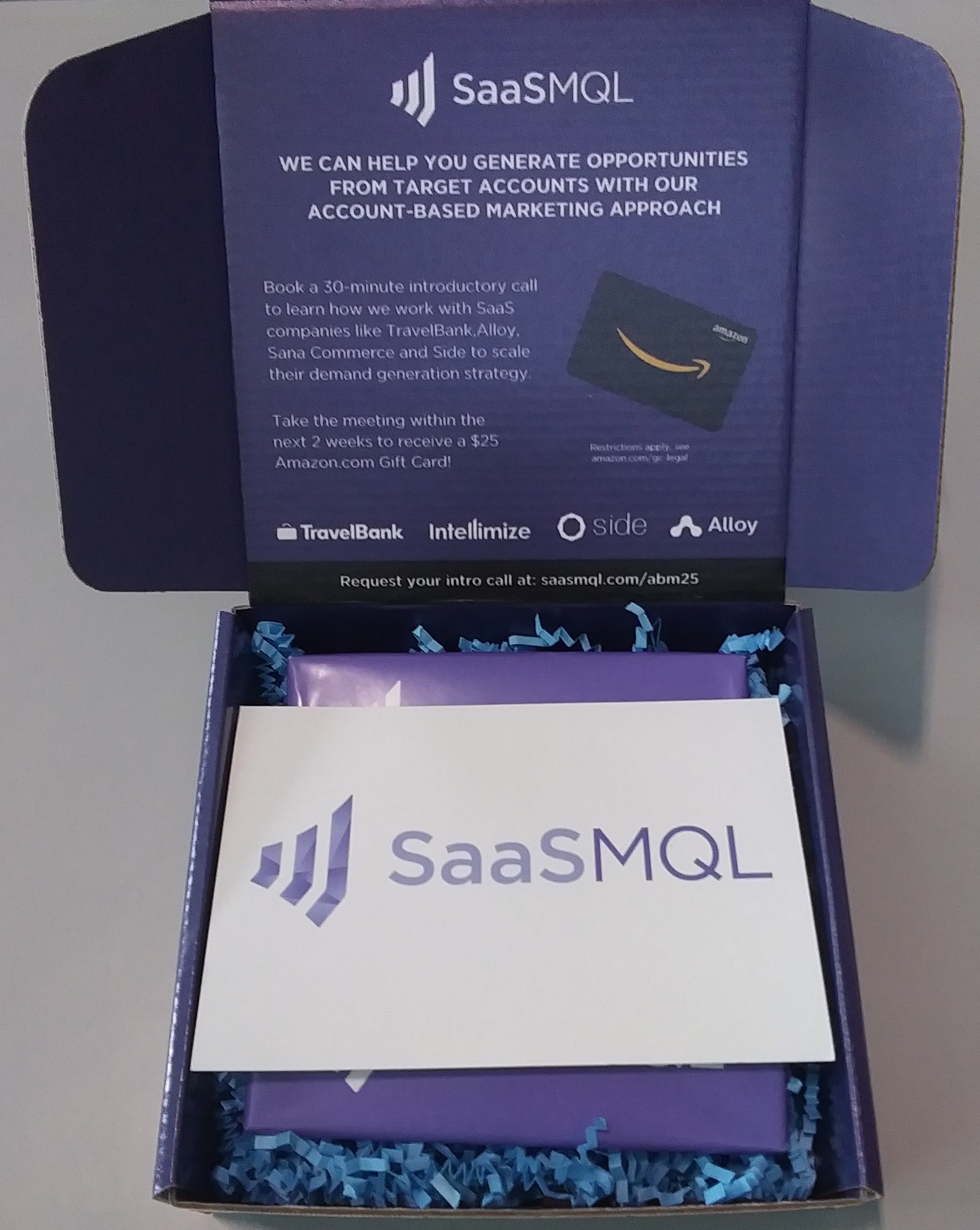 SaaSMQL Direct mail B2B