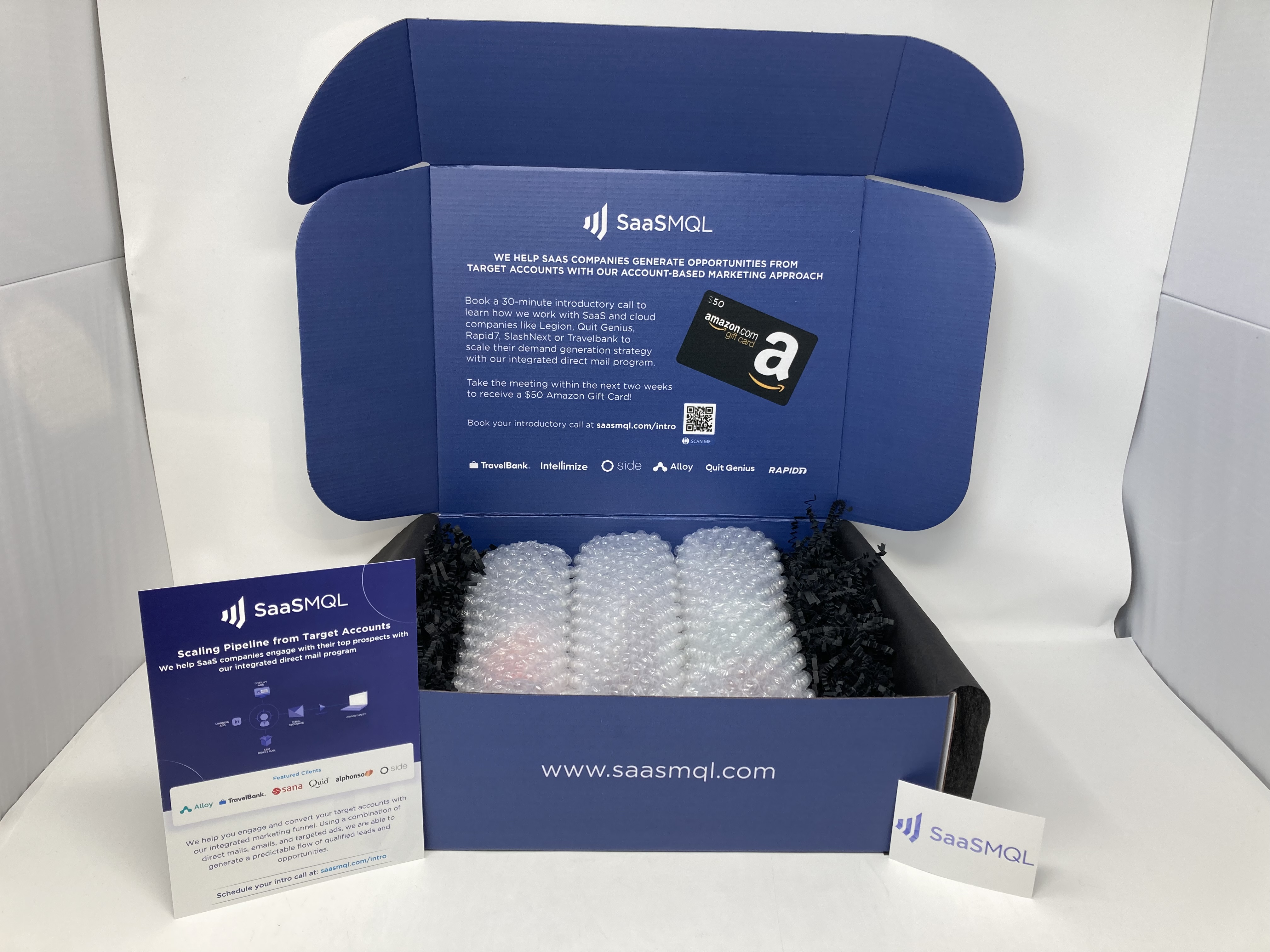 SaaSMQL Direct mail B2B