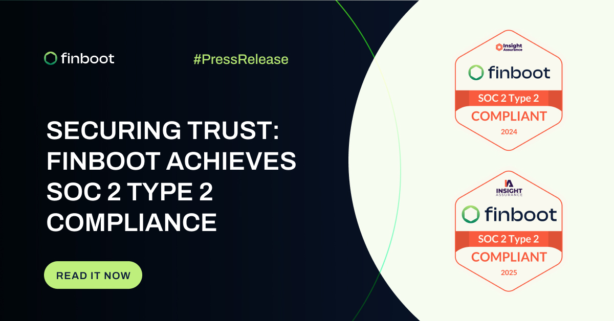 Securing Trust: Finboot Achieves SOC 2 Type 2 Compliance