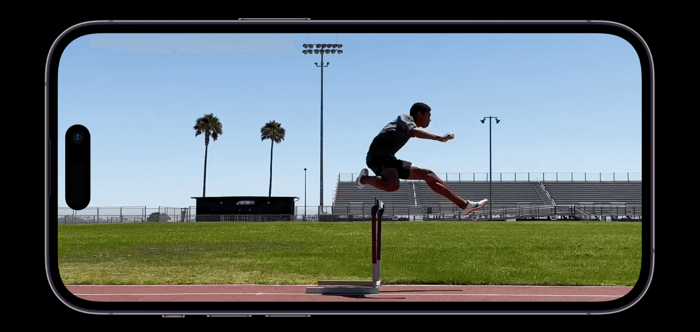 iPhone 14 action mode