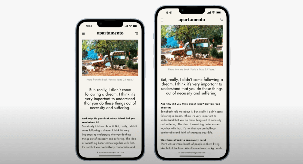 iPhone 14 display