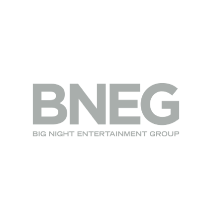 BNEG logo for Big Night Entertainment Group.