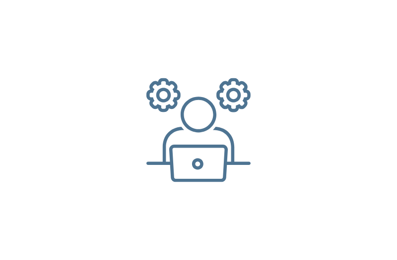 Students at desk, symbolizing coding practice and quizzes.