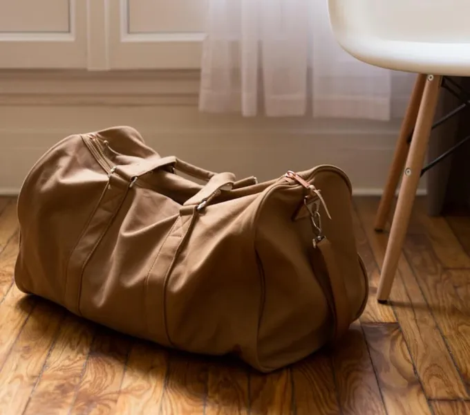 A bag packed with extra underwear because the owner has fecal incontinence.