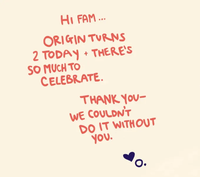 The original Origin team.