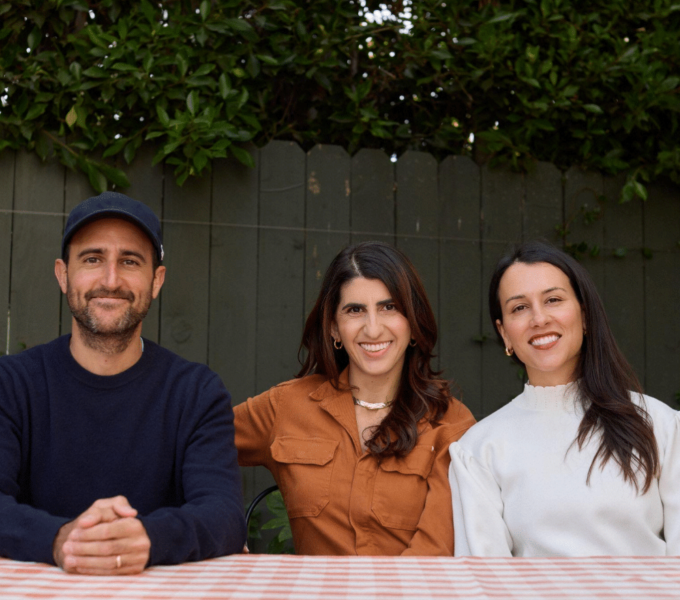Origin Physical Therapy Founders David Yadegar, Carine Carmy, and Nona Farahnik Yadegar