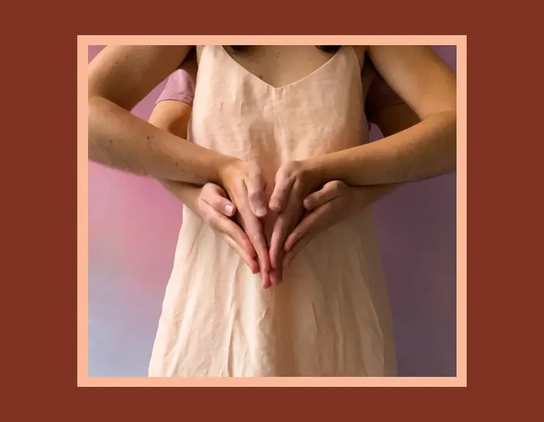 A screenshot of Riley Hooper's documentary film Vestibule.